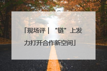 现场评｜“链”上发力打开合作新空间