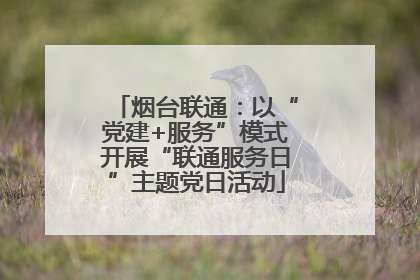 烟台联通：以“党建+服务”模式开展“联通服务日”主题党日活动