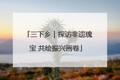 三下乡｜探访非遗瑰宝 共绘振兴画卷