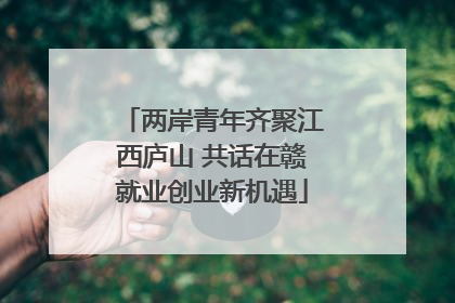 两岸青年齐聚江西庐山 共话在赣就业创业新机遇