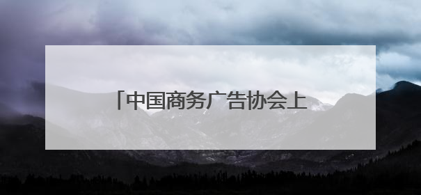 中国商务广告协会上海机构入驻普陀！行业权威奖项同步落户
