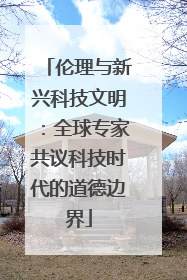伦理与新兴科技文明：全球专家共议科技时代的道德边界