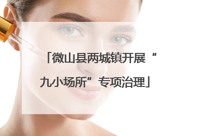 微山县两城镇开展“九小场所”专项治理