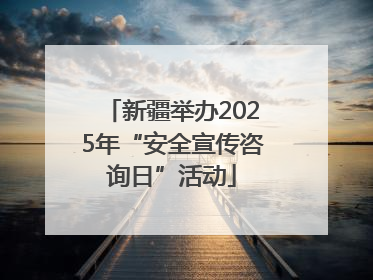 新疆举办2025年“安全宣传咨询日”活动
