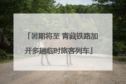 暑期将至 青藏铁路加开多趟临时旅客列车