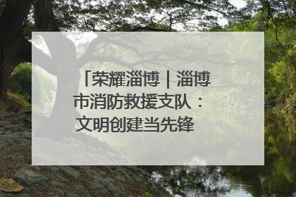 荣耀淄博｜淄博市消防救援支队：文明创建当先锋 蓝焰映红建新功