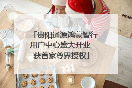 贵阳通源鸿蒙智行用户中心盛大开业 获首家尊界授权