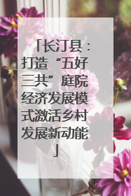 长汀县：打造“五好三共”庭院经济发展模式激活乡村发展新动能