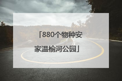 880个物种安家温榆河公园