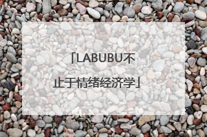 LABUBU不止于情绪经济学